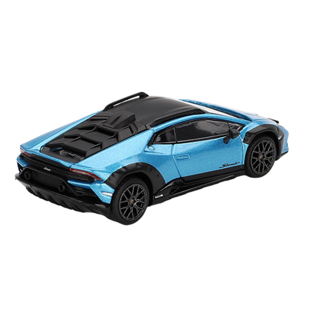 Blu Aegir Lamborghini Huracán Sterrato 1:64 Scale Die-Cast Car By Mini Gt -Mini GT - India - www.superherotoystore.com