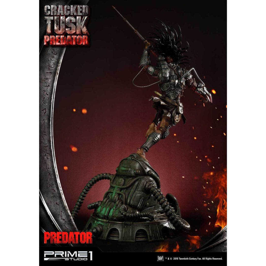 Predator (Comics) Cracked Tusk Predator Statue By Prime1 Studios