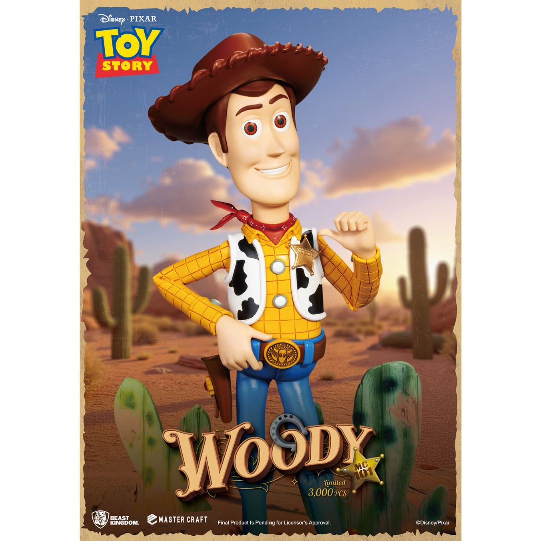 Toy Story Sheriff Woody Mc-101 Master Craft Statue By Beast Kingdom