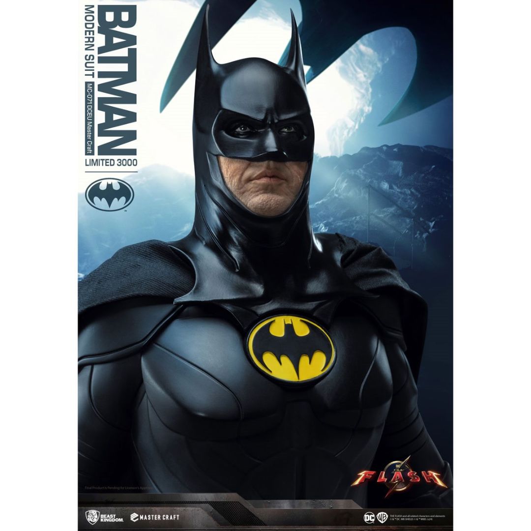 The Flash Movie Batman Modern Suit MC-071 DCEU Master Craft Statue by Beast Kingdom -Beast Kingdom - India - www.superherotoystore.com