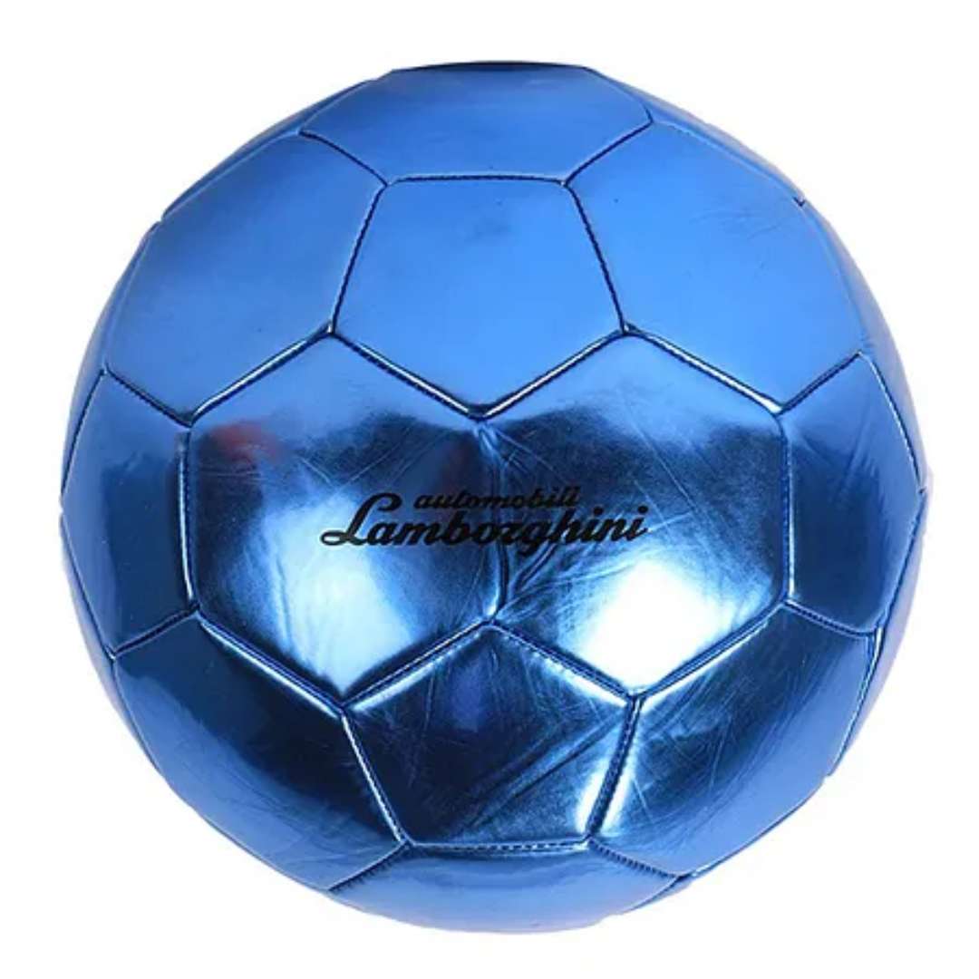 Lamborghini Metallic PVC Soccer Ball Size 5 - Blue by Mesuca -Mesuca - India - www.superherotoystore.com