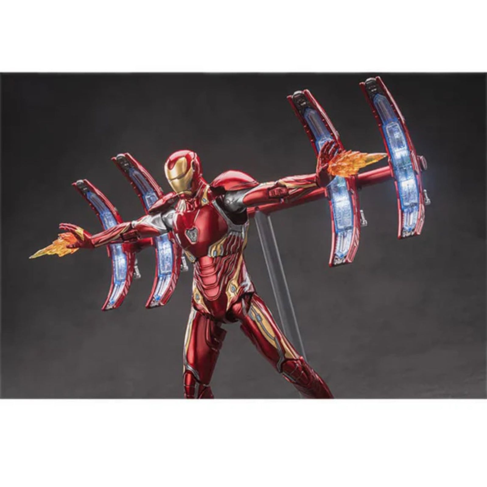 Iron Man Mk5 Movie Scene Set Action Figure By Zd Toys -ZD Toys - India - www.superherotoystore.com