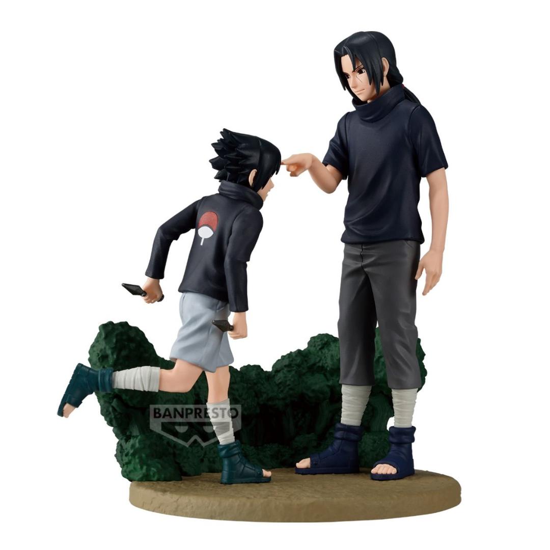 Naruto: Shippuden Sasuke Uchiha & Itachi Uchiha Memorable Saga Statue By Banpresto -Banpresto - India - www.superherotoystore.com