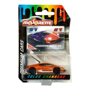 Premium Colour Changer Lamborghini Huracan Avio 1:64 Scale Die-Cast Car by Majorette -Majorette - India - www.superherotoystore.com