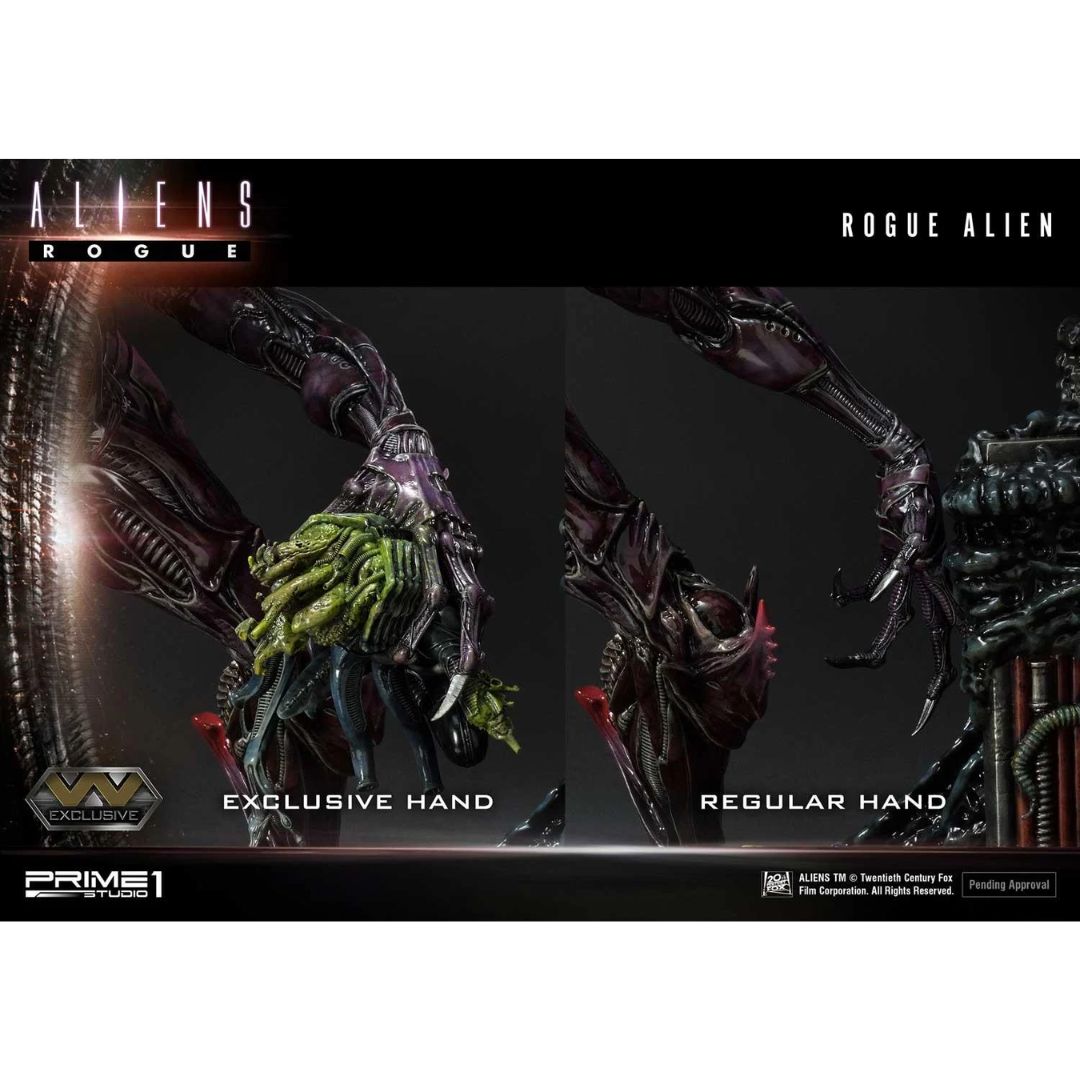 Aliens (Comics) Rogue Alien "Battle Diorama" Ex Version Statue By Prime1 Studios