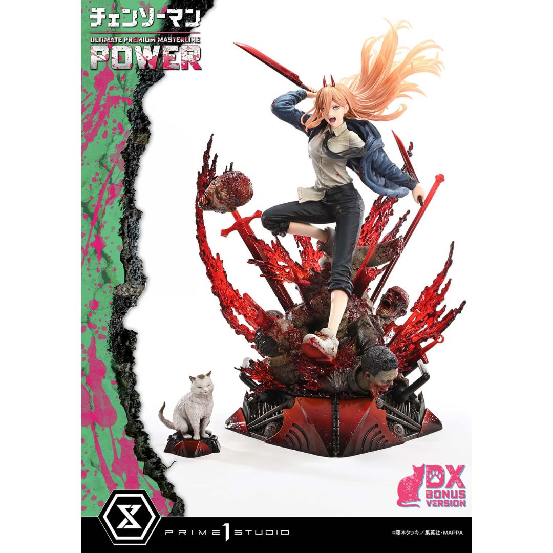 CHAINSAW MAN POWER DX Bonus Version by Prime1 Studios -Prime 1 Studio - India - www.superherotoystore.com