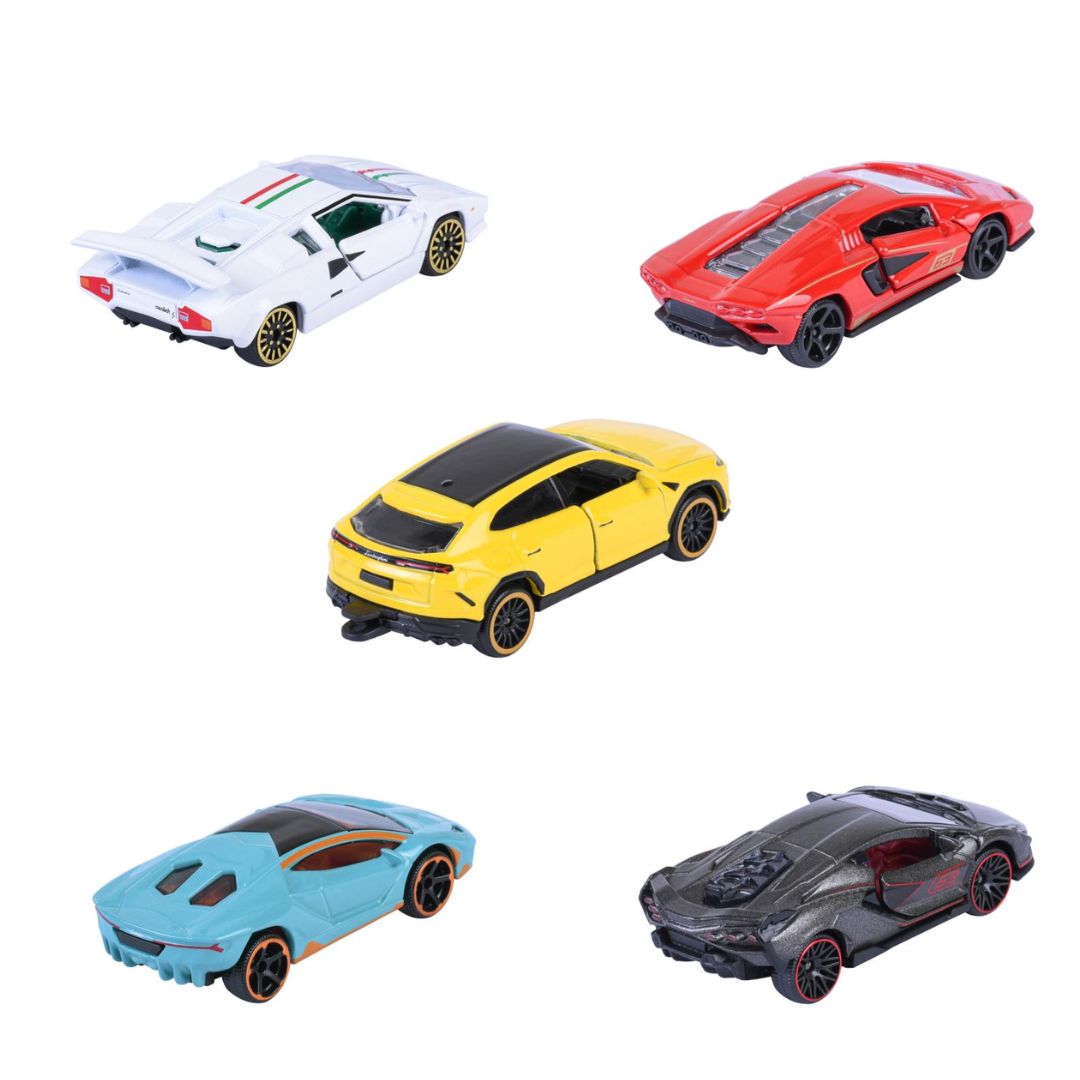 Lamborghini 1:64 Scale 5 Pack Die-Cast Car Set by Majorette -Majorette - India - www.superherotoystore.com