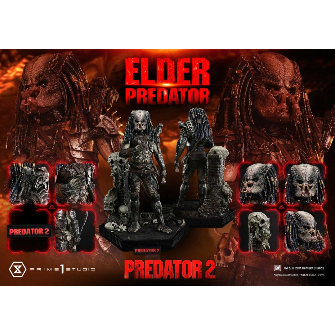 Predator 2 (Film) Elder Predator Statue By Prime1 Studios -PCS Collectibles - India - www.superherotoystore.com