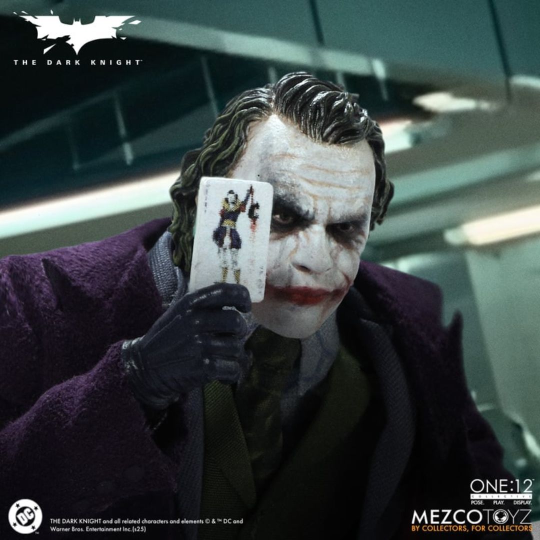 The Dark Knight Joker Figure By Mezco Toys -Mezco Toys - India - www.superherotoystore.com