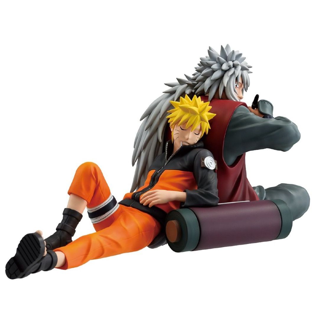 Naruto: Shippuden Naruto Uzumaki And Jiraiya Legendary Sannin Masterlise Ichibansho Statue By Bandai -Ichibansho - India - www.superherotoystore.com