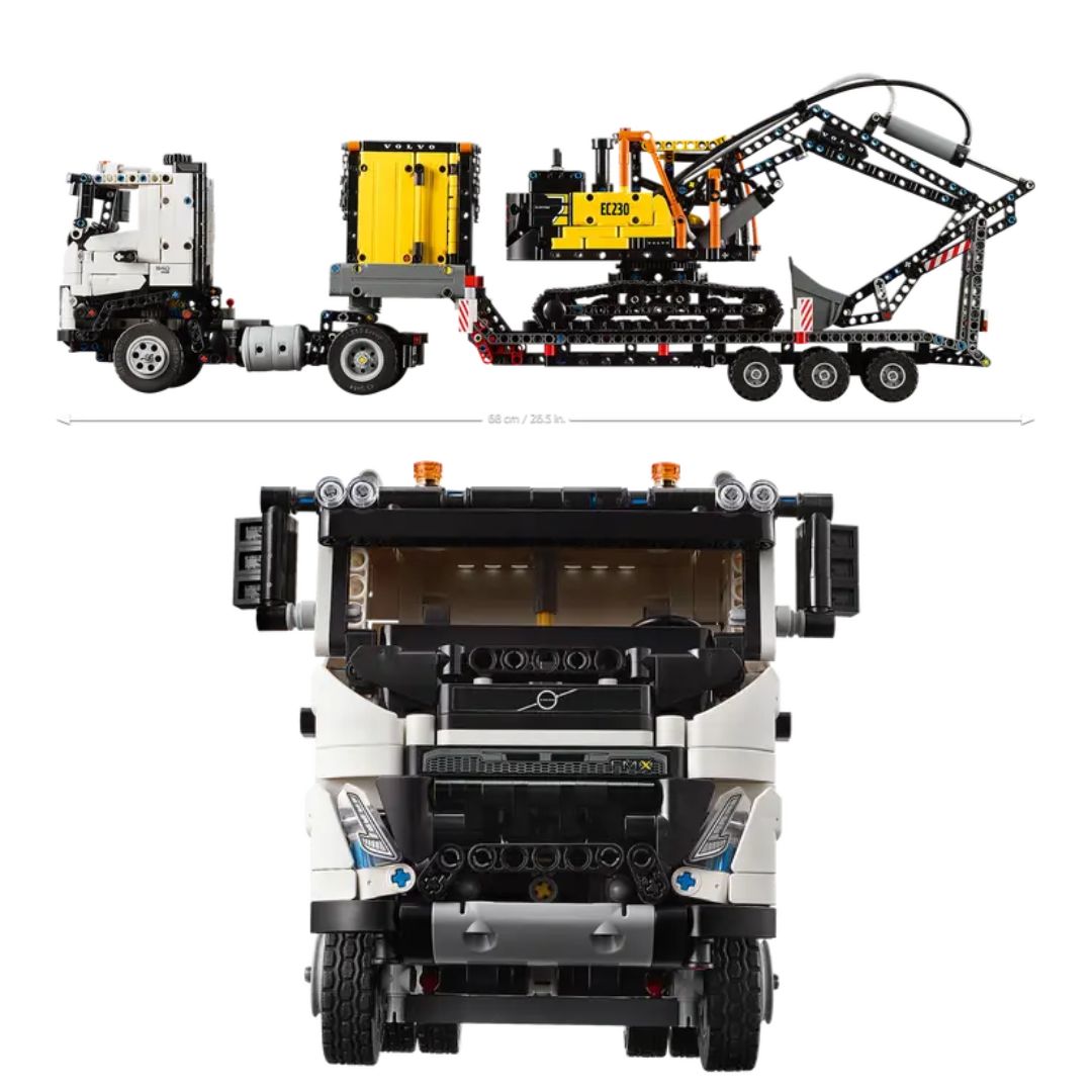 Lego Technic Volvo Fmx Truck & Ec230 Electric Excavator -Lego - India - www.superherotoystore.com