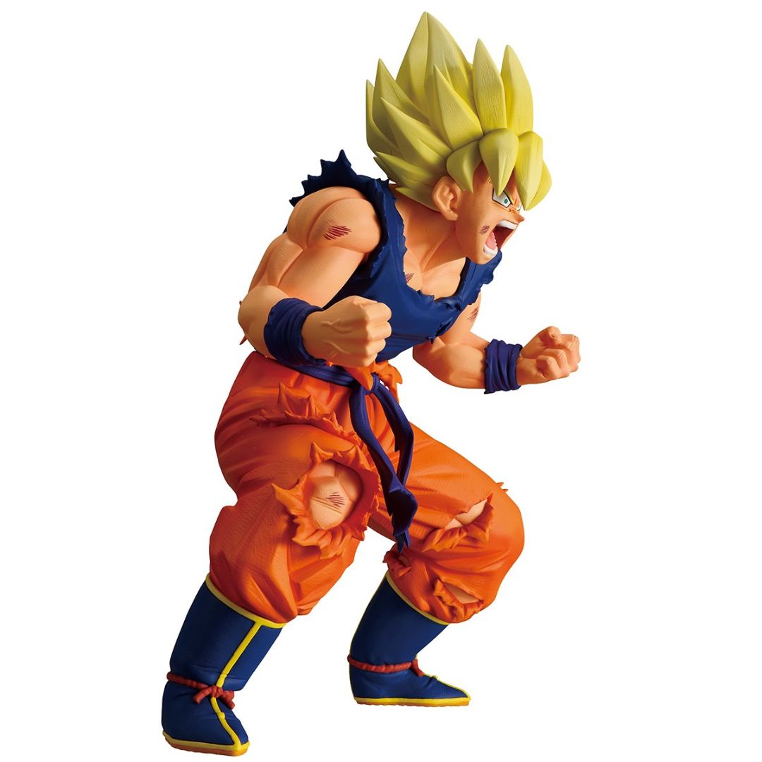 Dragon Ball Z Super Saiyan Son Goku Battle Of The Super Saiyan Masterlise Ichibansho Statue By Bandai -Bandai - India - www.superherotoystore.com