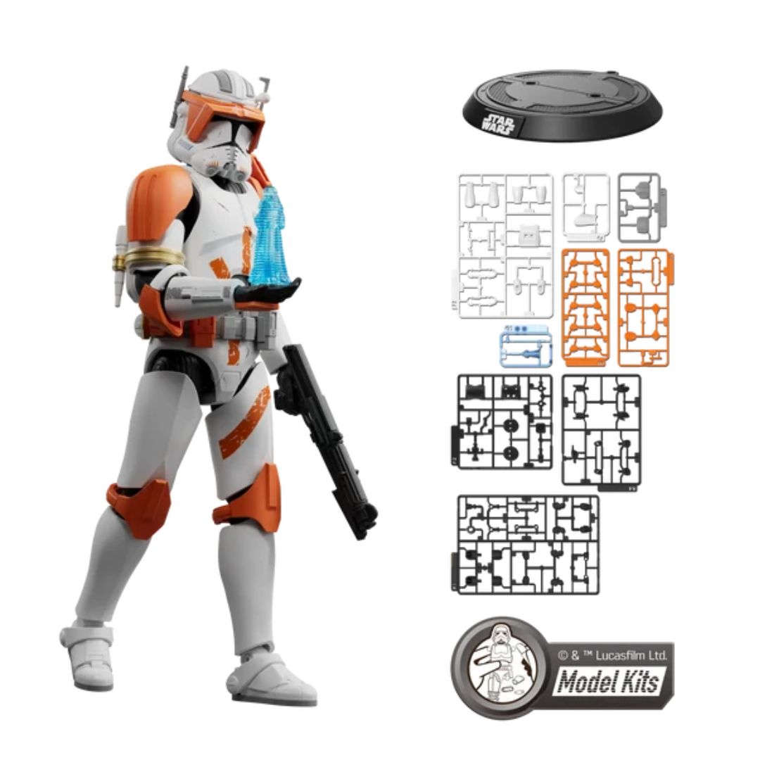 Star Wars: Attack Of The Clones  - Commander Cody Champion Class Model Kit By Blokees