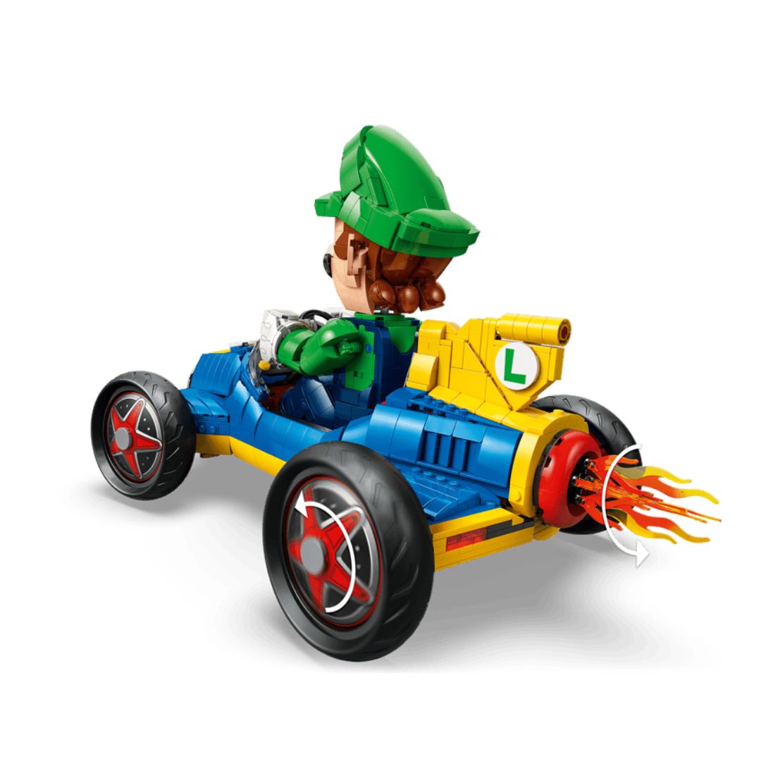 Super Mario Mario Kart – Luigi & Mach 8 By Lego