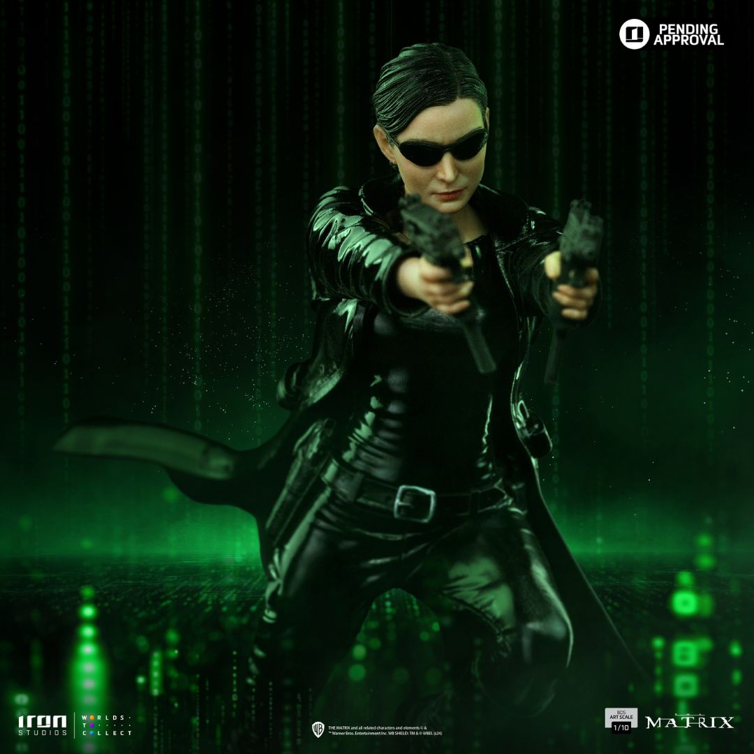 Matrix Trinity Art Statue By Iron Studios