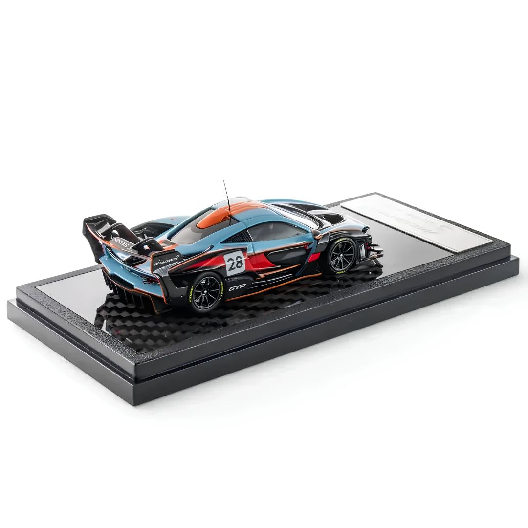 Mclaren Senna Gtr ( Gulf Color ) 1:64 Scale Die-Cast Car By Lcd Models By Lcd Models