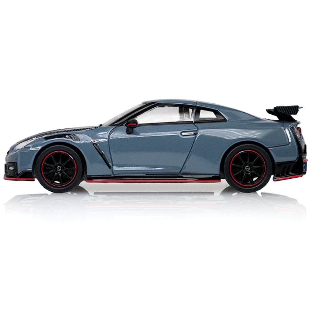 Tokyo Torque Series 10 - 2024 Nissan Gtr Nismo - Stealth Gray (Kce) (New Tooling)1:64 Scale Die-Cast Car By Green Light