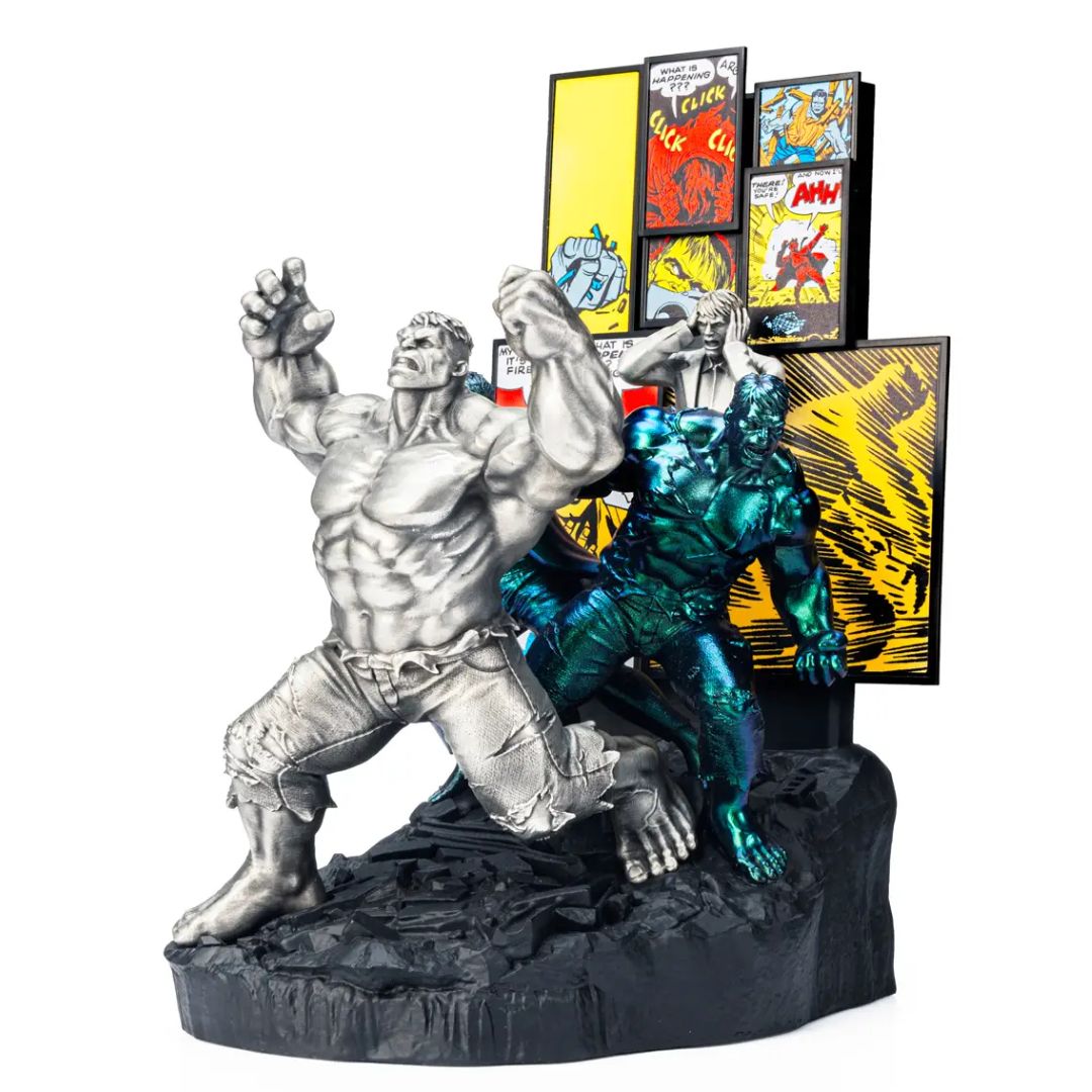 Limited Edition Incredible Hulk Origins Figurine By Royal Selangor -Royal Selangor - India - www.superherotoystore.com