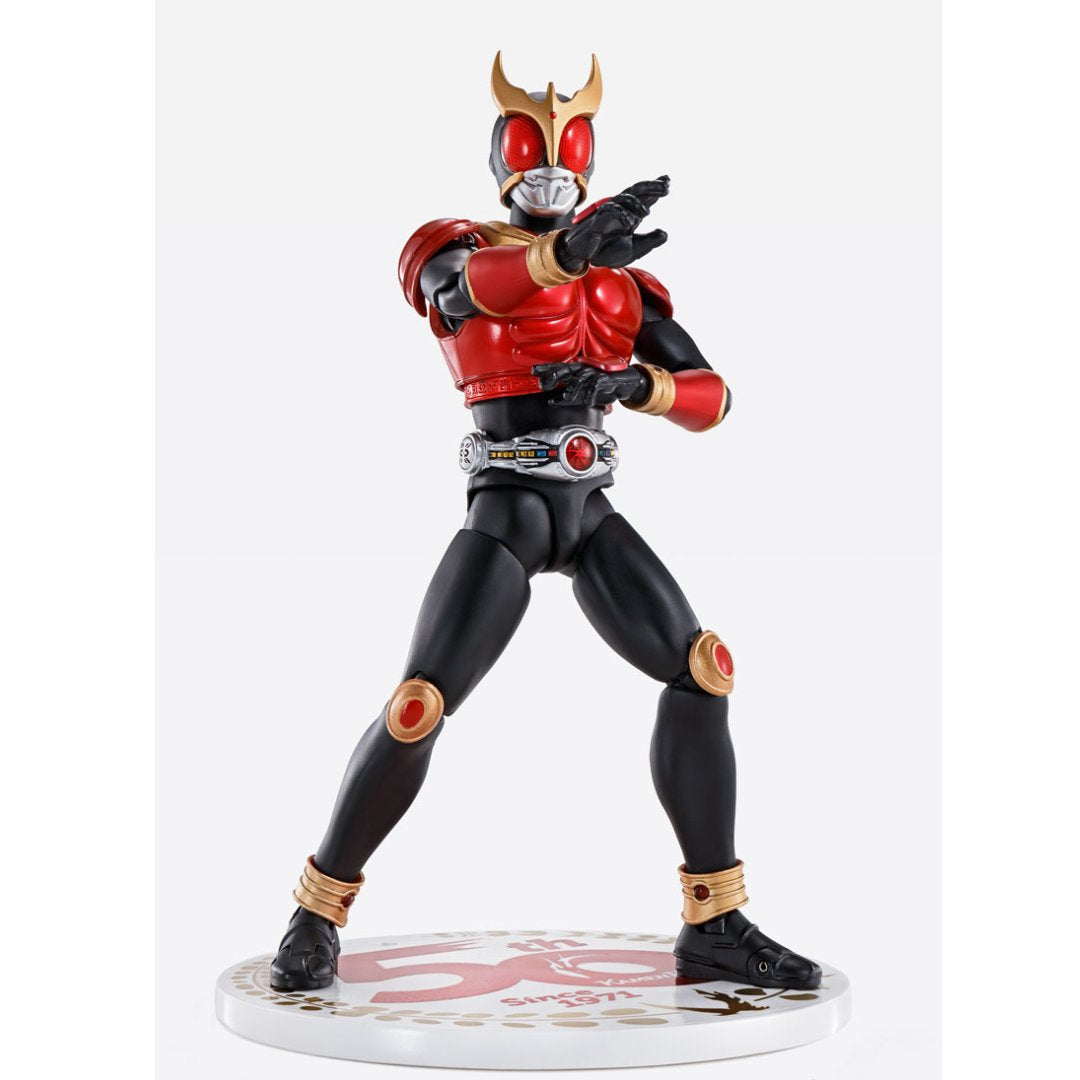 S.H.Figuarts (SHINKOCCHOU SEIHOU) Masked Irde Kuuga Mighty form 50th Anniversary Version by Bandai -Tamashii Nations - India - www.superherotoystore.com