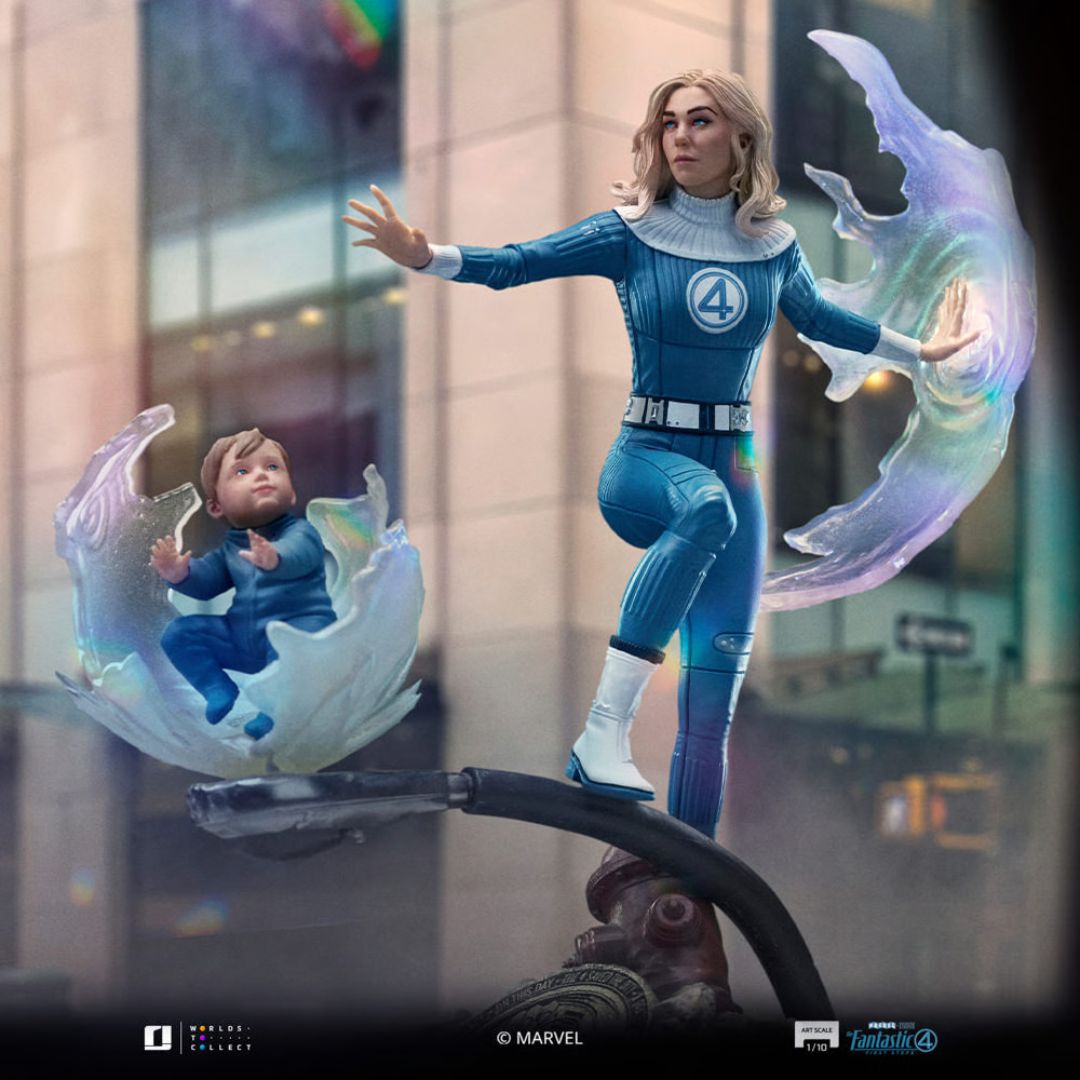 Invisible Woman Art Scale Statue By Iron Studios -Iron Studios - India - www.superherotoystore.com