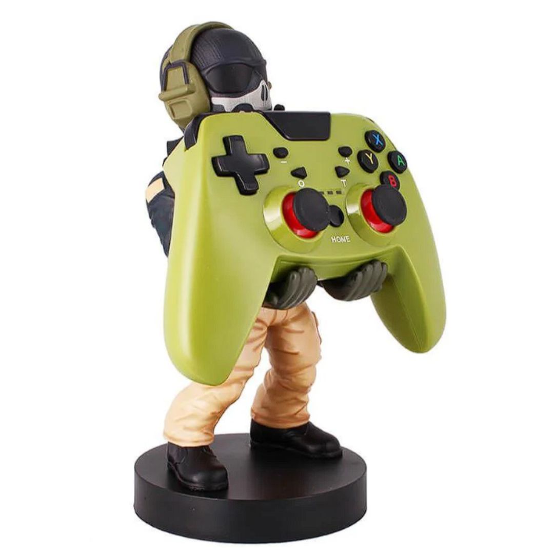 Call Of Duty: Lt. Simon “Ghost” Riley Cable Guys Controller Holder And Phone Stand By Exg Pro -EXG Pro - India - www.superherotoystore.com