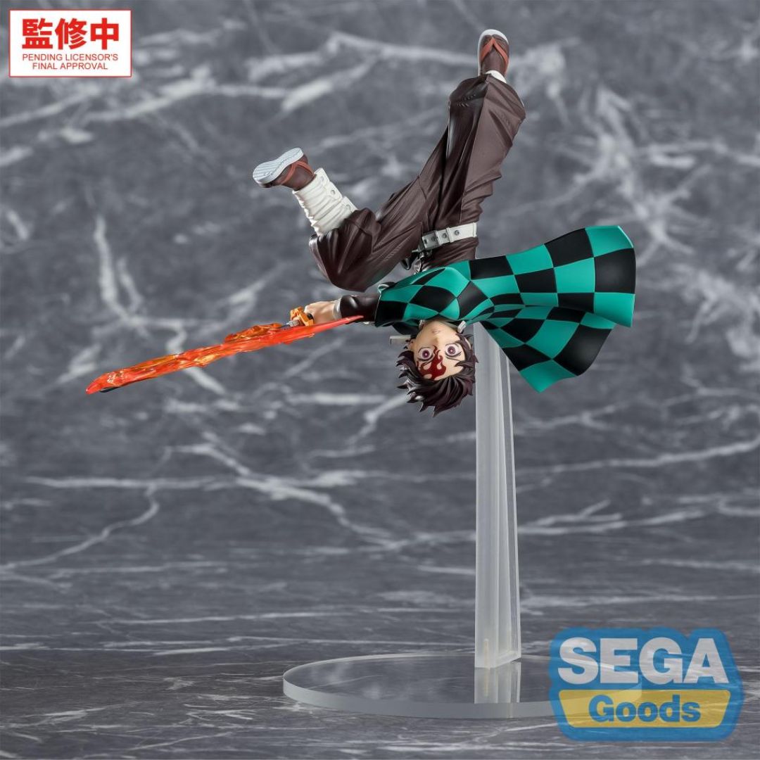 Luminasta Anime "Demon Slayer: Kimetsu No Yaiba" -Tanjiro Kamado- Hinokami Kagura Setting Sun Transformation By Sega Goods