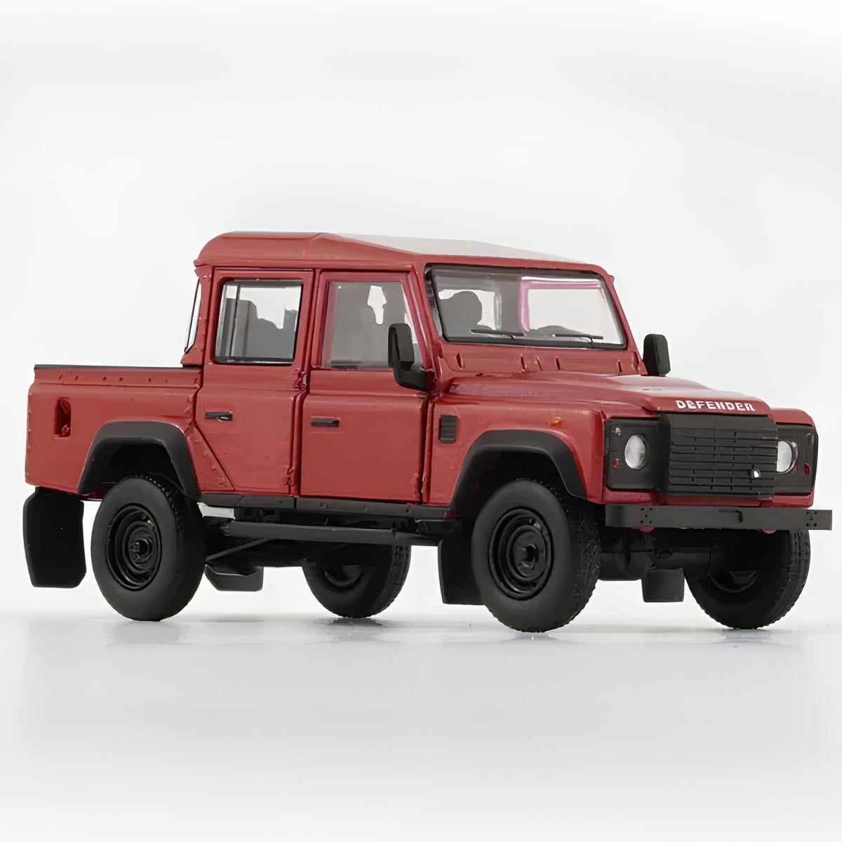 Land Rover 2016 Defender 110 Pick Up -Orange (Lhd) 1:64 Diecast Car By Bmc