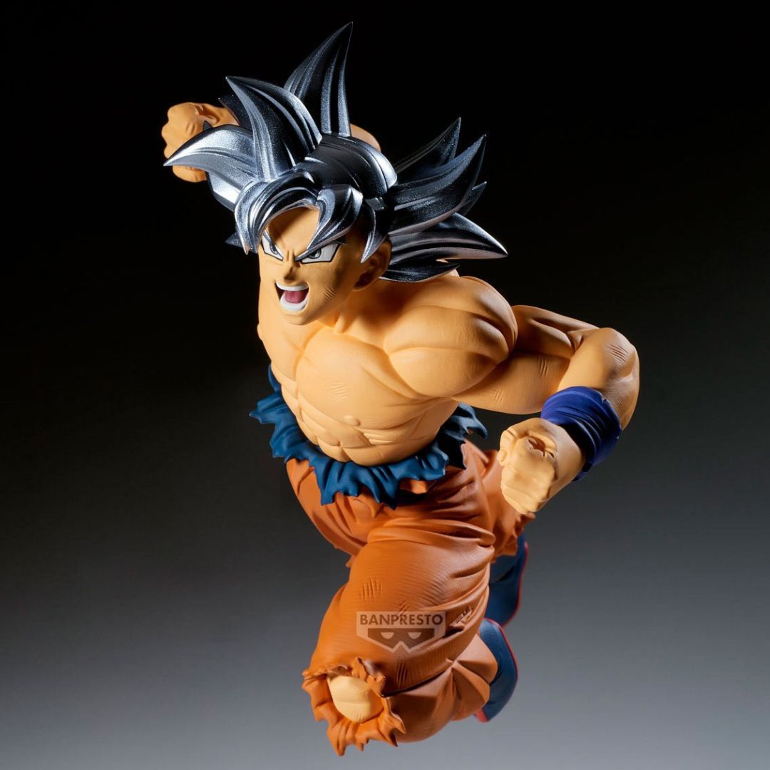 Dragon Ball Super Goku Ultra Instinct (Vs. Jiren) Match Makers Statue By Banpresto -Banpresto - India - www.superherotoystore.com