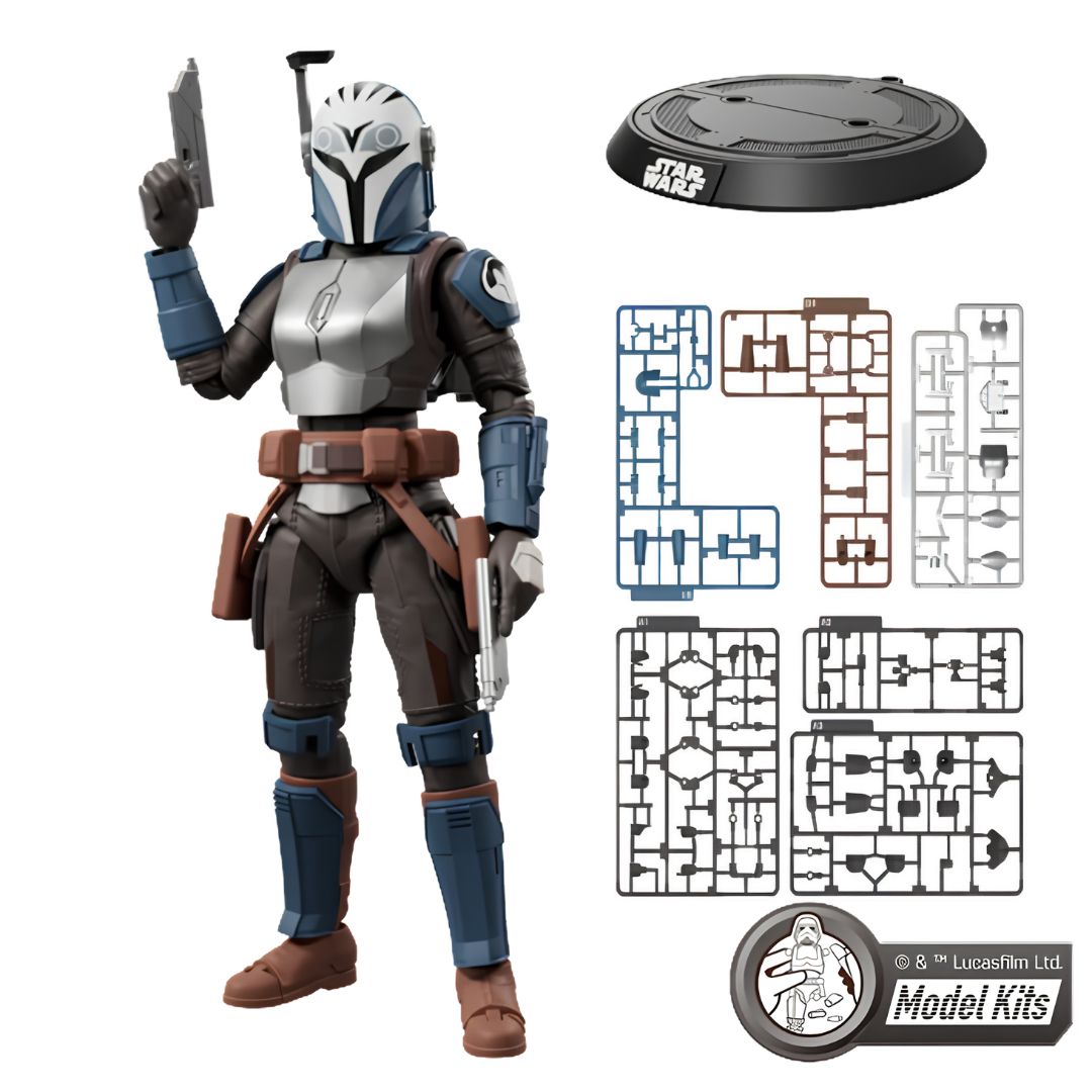 Star Wars:The Mandalorian Bo-Katan Kryze Champion Class Model Kit By Blokees