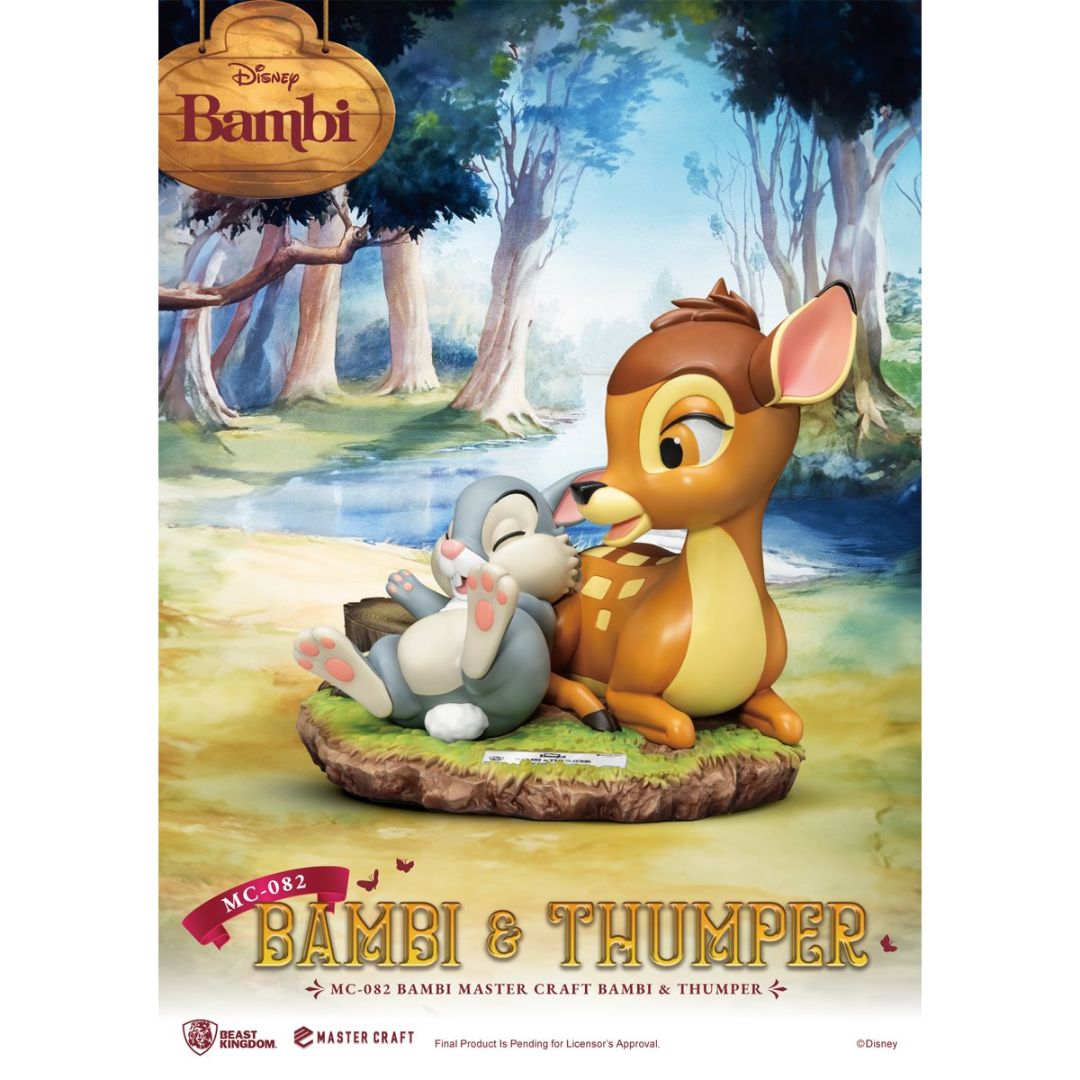 Bambi and Thumper Master Craft Statue by Beast Kingdom -Beast Kingdom - India - www.superherotoystore.com