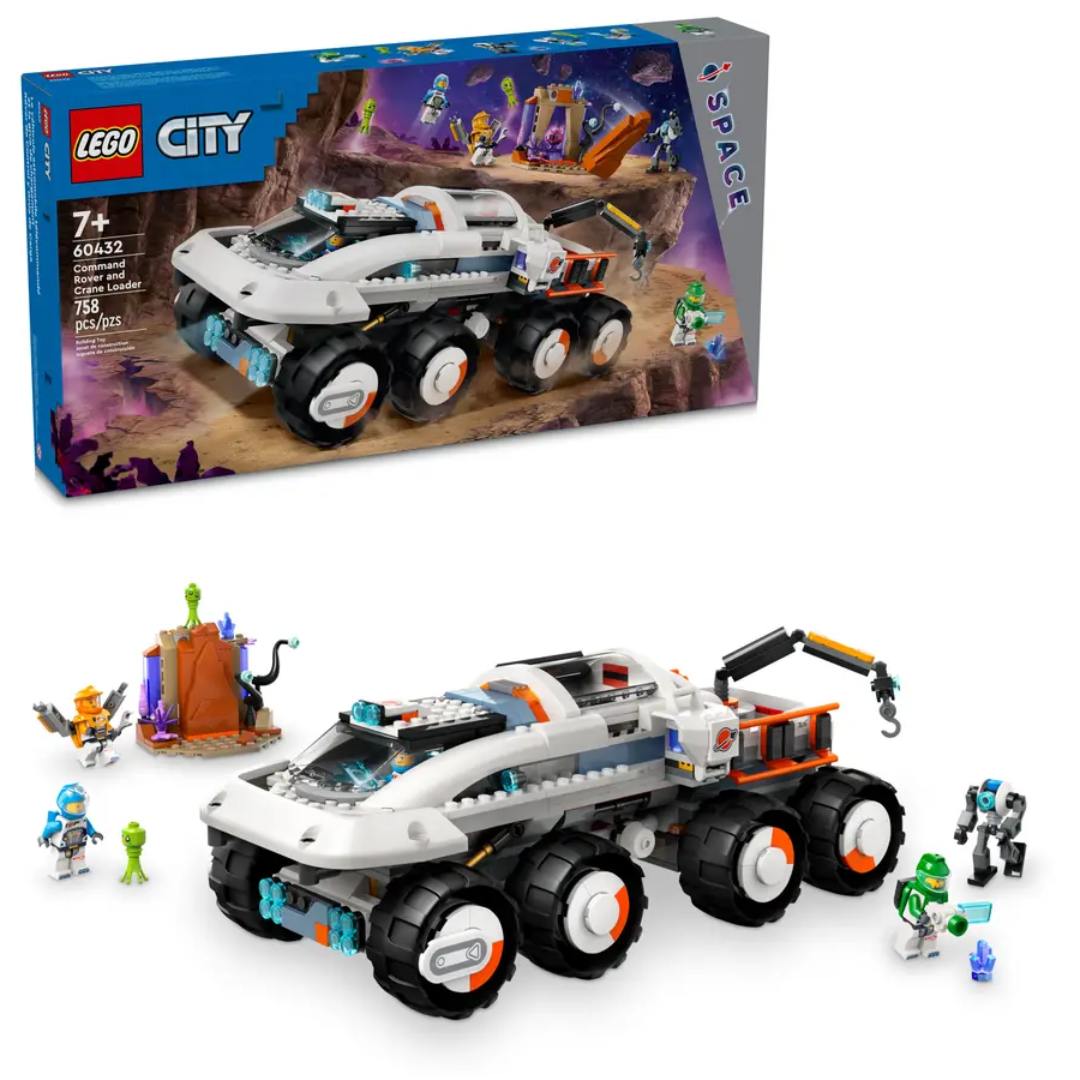 Lego City Command Rover and Crane Loader -Lego - India - www.superherotoystore.com