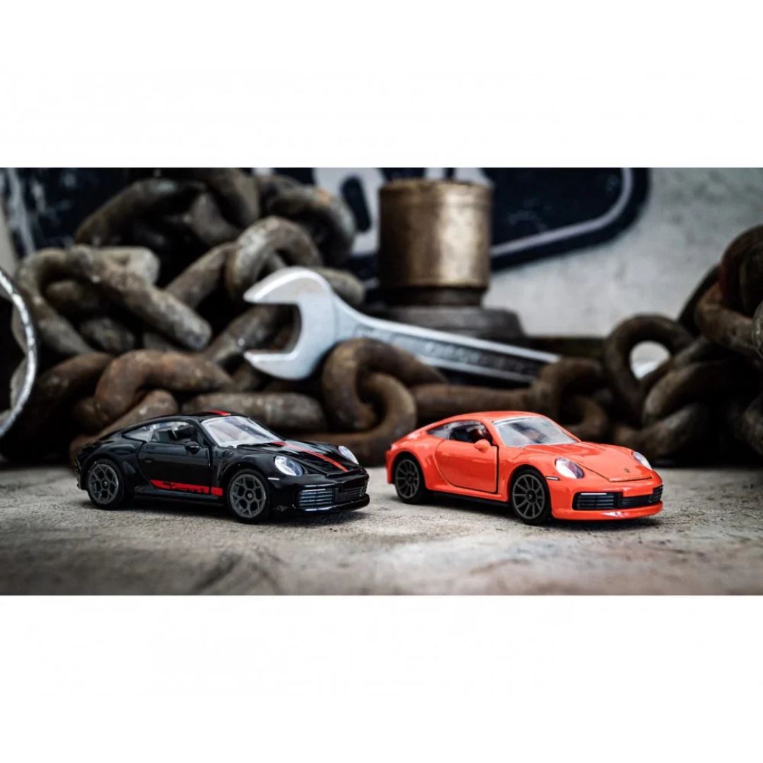 Porsche 6 Deluxe Diecast Cars Assortment By Majorette By Majorette -Majorette - India - www.superherotoystore.com