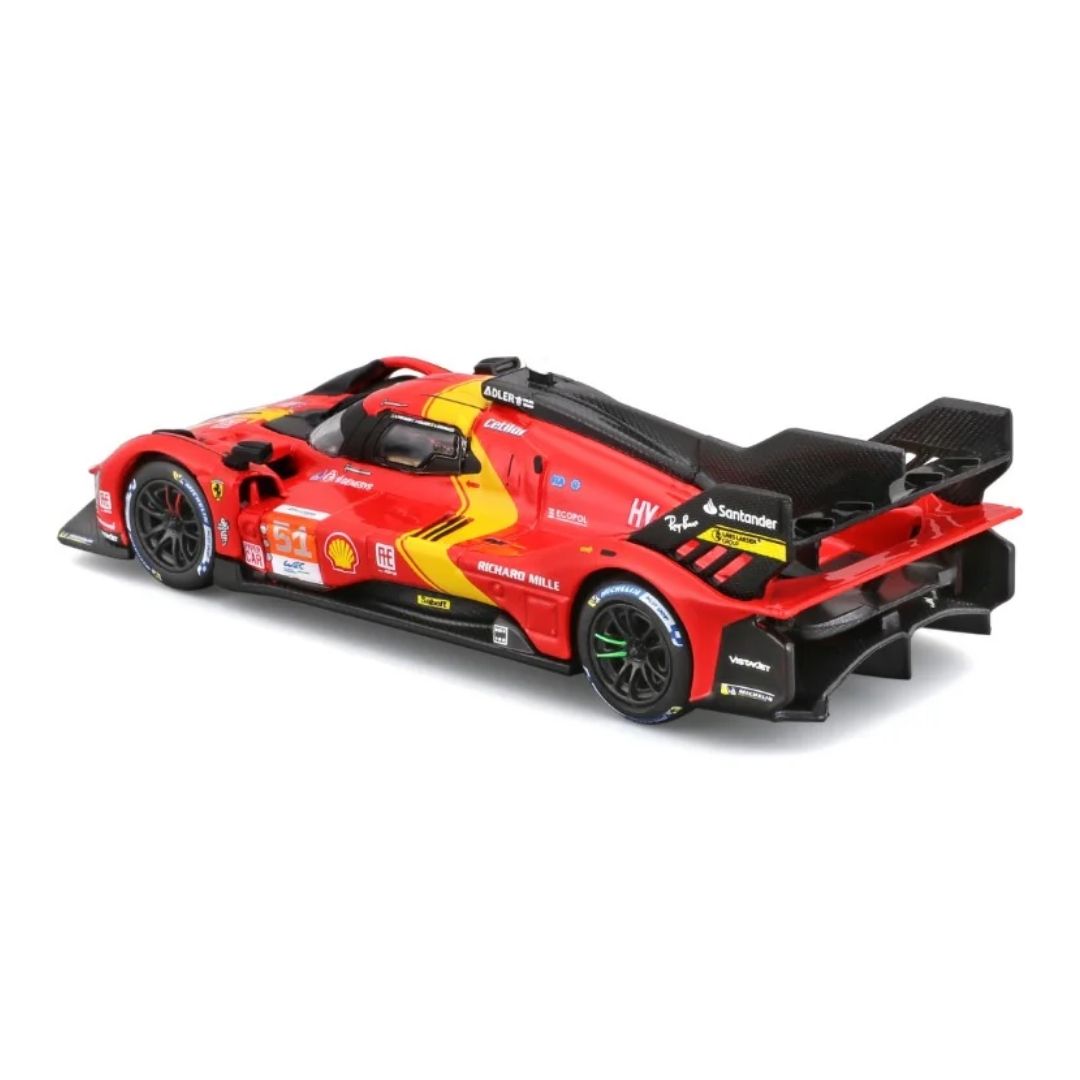 2023 Ferrari 499P #51 Winner 24h LeMans 1:43 Scale Die-Cast Car By Bburago -Bburago - India - www.superherotoystore.com