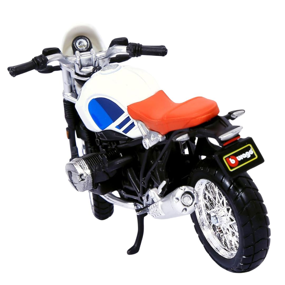 BMW R NINET URBAN GS 1:18 Scale Die-Cast Model Bike by Bburago -Bburago - India - www.superherotoystore.com