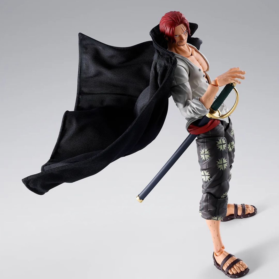 One Piece SHANKS -MARINEFORD- S.H.Figuarts Action Figure