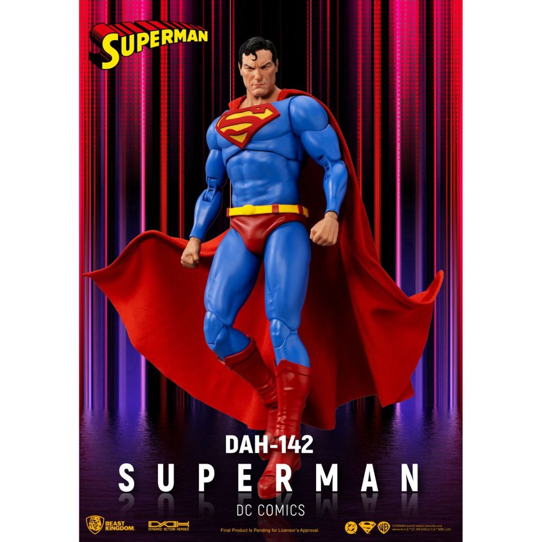 Dc Comics Superman Dynamic 8-Ction Heroes Action Figure By Beast Kingdom -Beast Kingdom - India - www.superherotoystore.com