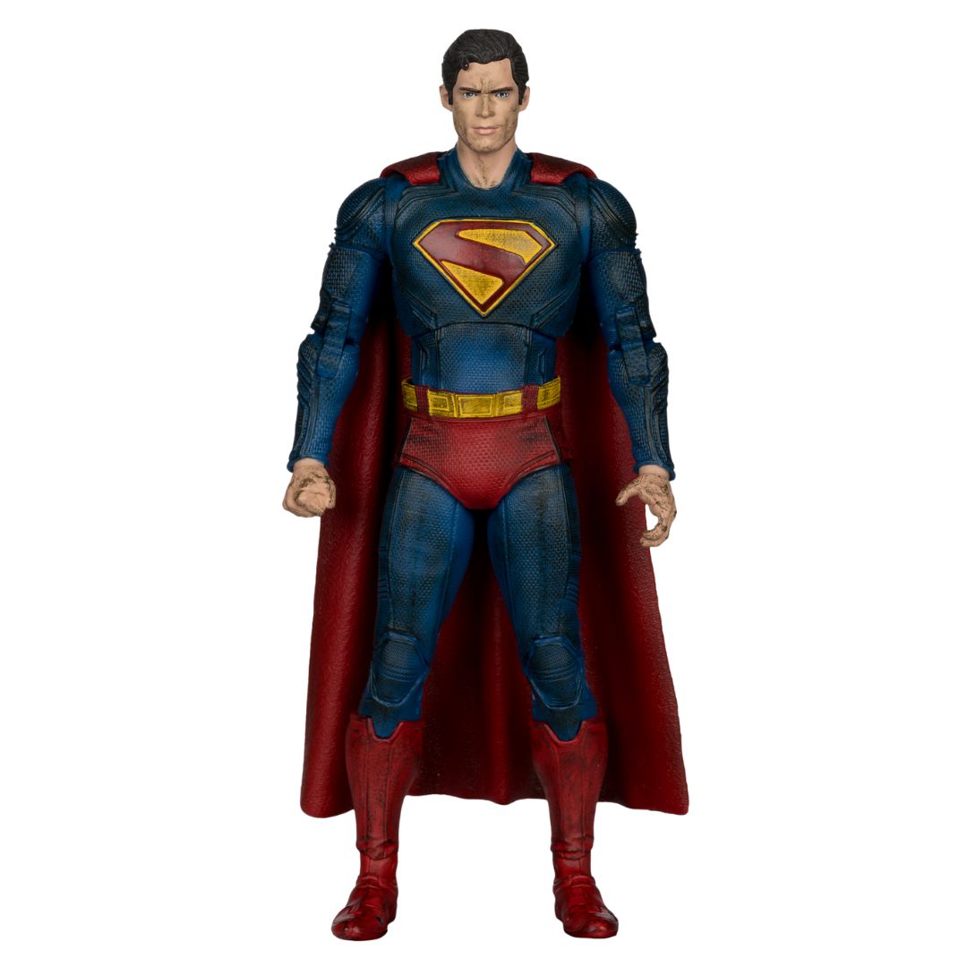 Superman Battle Damage Superman Movie Action Figure By Mcfarlane Toys -McFarlane Toys - India - www.superherotoystore.com
