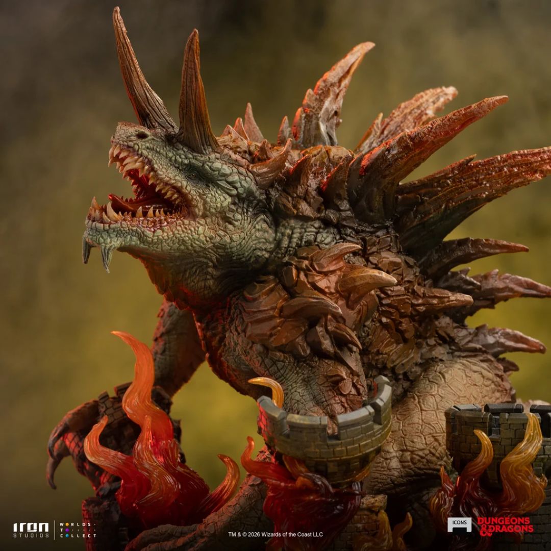 Tarrasque - Dungeons and Dragons - Icons Statue By Iron Studios
