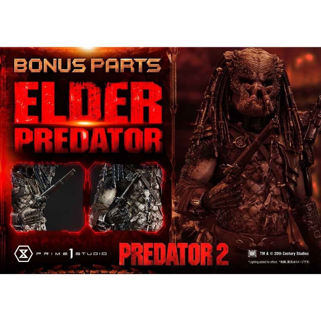 Predator 2 (Film) Elder Predator Deluxe Statue By Prime1 Studios -PCS Collectibles - India - www.superherotoystore.com
