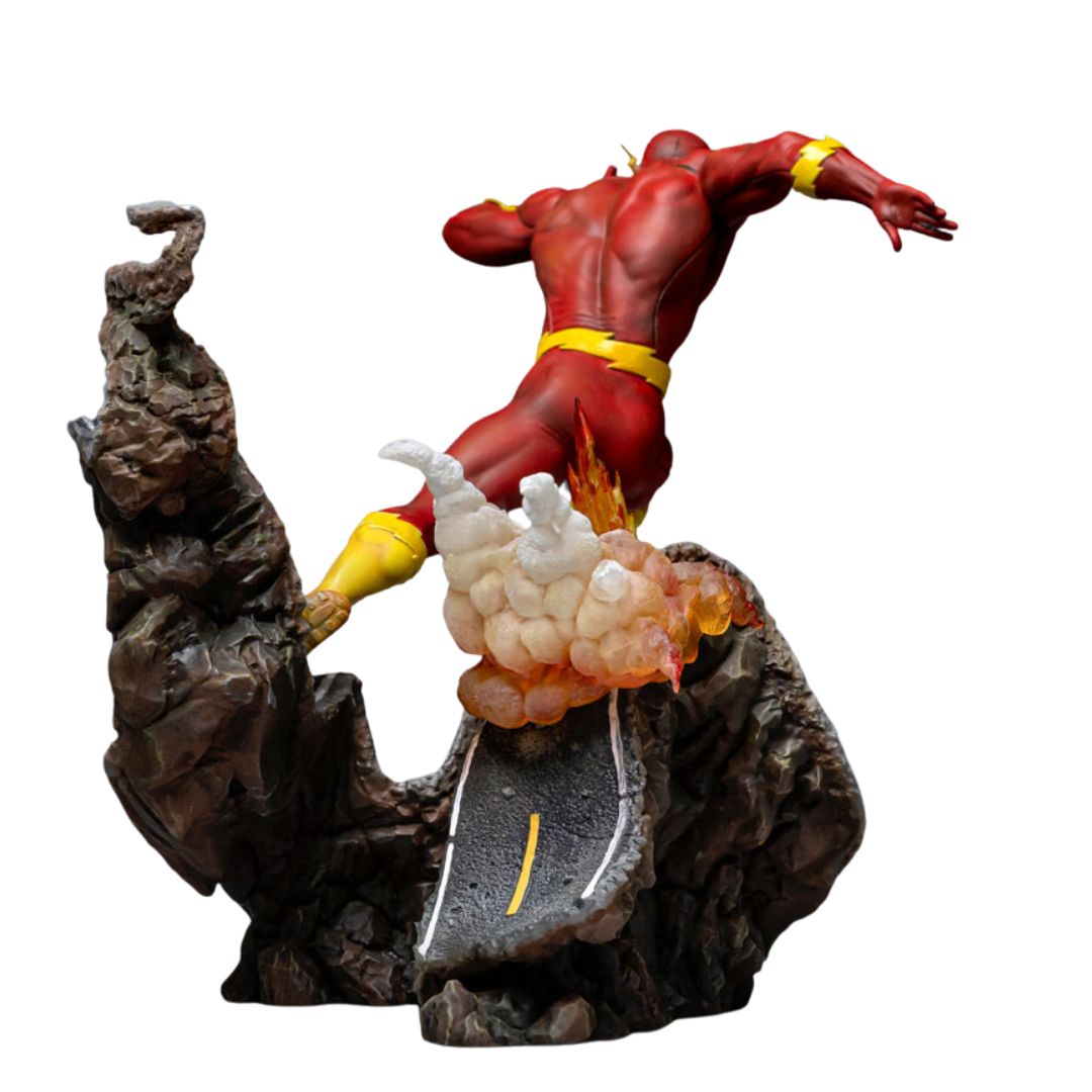Flash Art Statue By Iron Studios