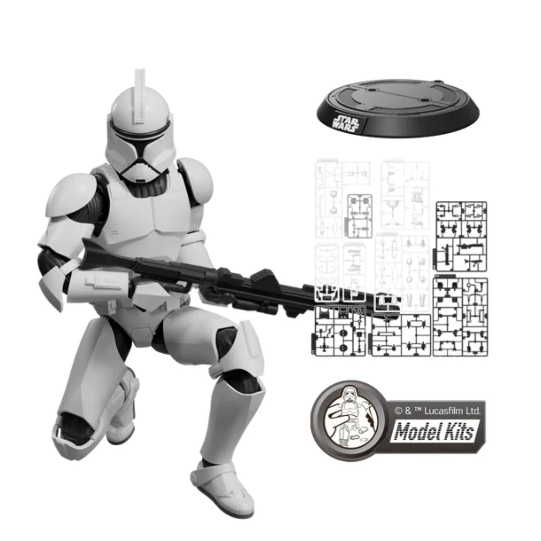 Star Wars: Attack Of The Clones Clonetrooper Champion Class Model Kit By Blokees