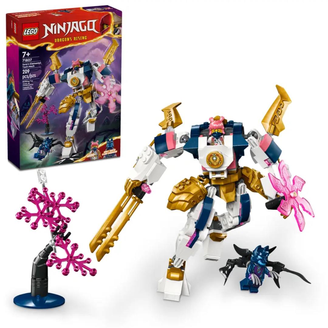 Lego Ninjago Sora's Elemental Tech Mech -Lego - India - www.superherotoystore.com