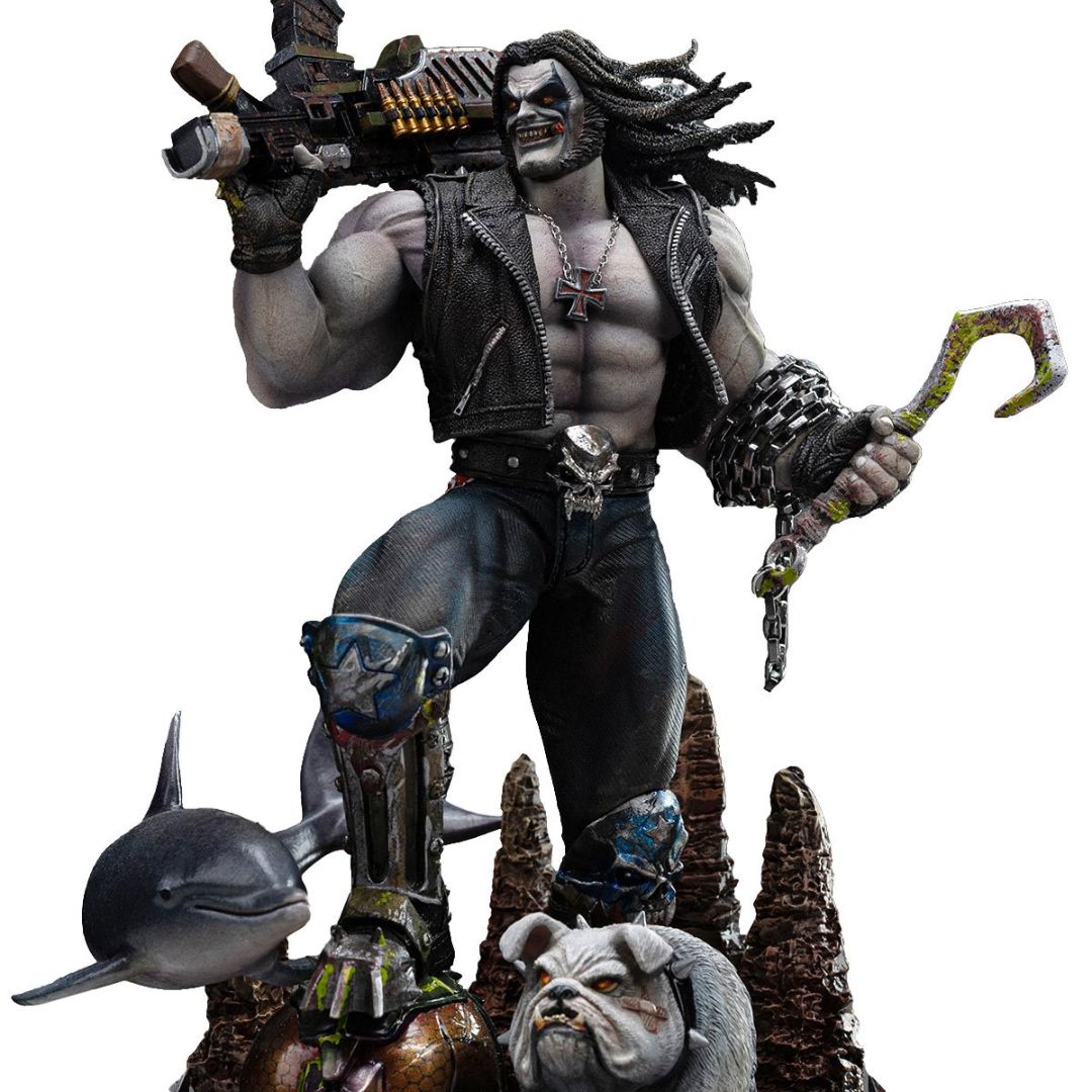 Lobo Unleashed Art Statue By Iron Studios -Iron Studios - India - www.superherotoystore.com