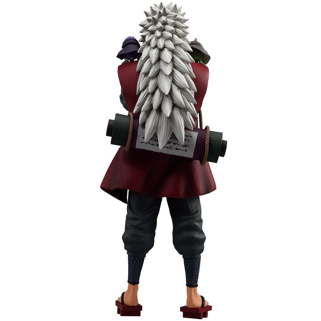 Naruto: Shippuden Jiraiya Sage Mode A Bridge Between The Lament Of Samsara And Peace Masterlise Ichibansho Statue By Bandai -Bandai - India - www.superherotoystore.com