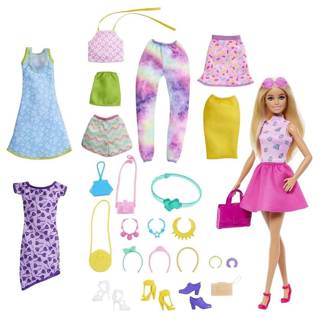 Barbie Fashion Mix-And-Match Clothes And Doll by Mattel -Mattel - India - www.superherotoystore.com