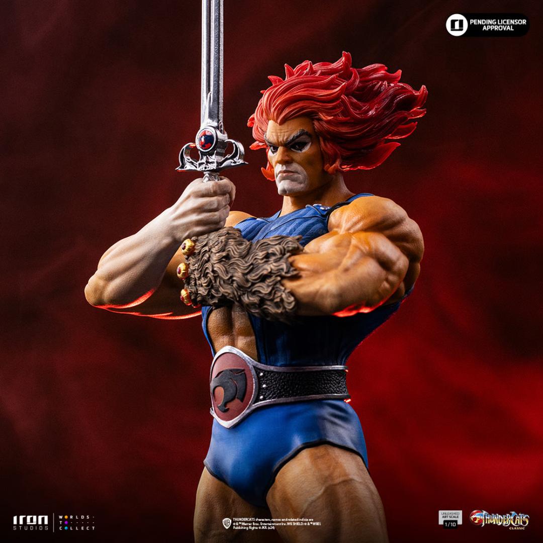 Thundercats Lion-O Unleashed Art Scale Statue By Iron Studios