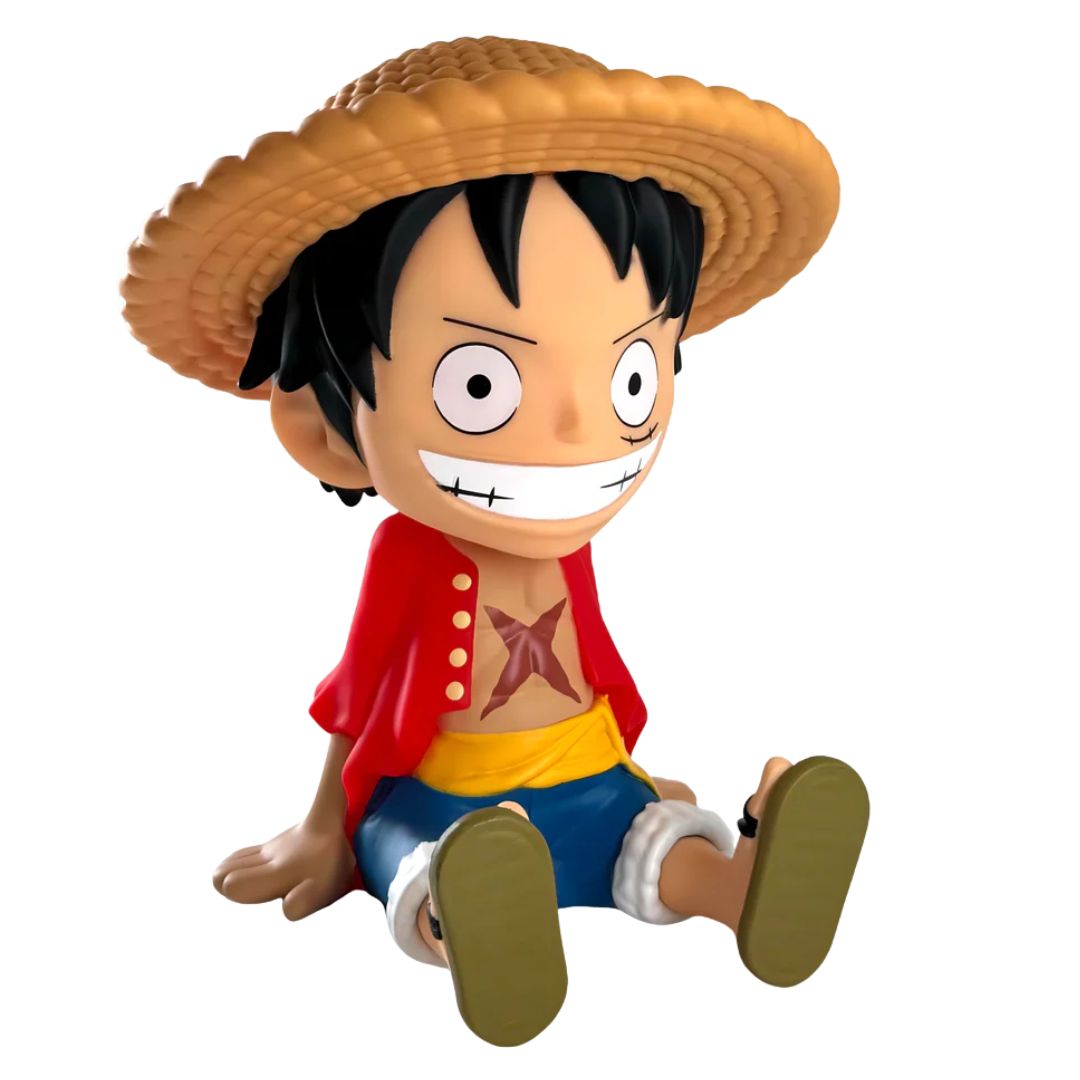 Monkey D Luffy Piggy Bank Statue By Plastoy
