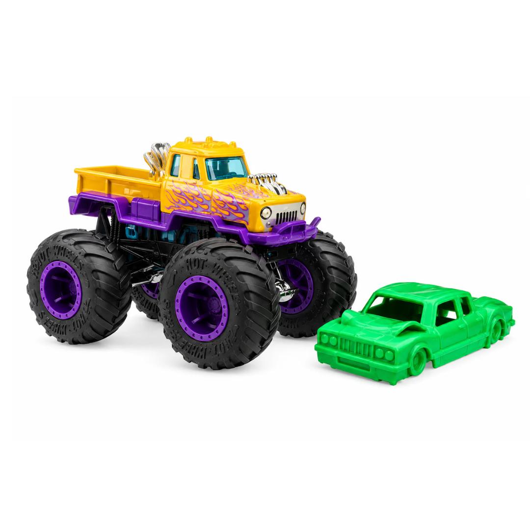 Freestyle Wreckers Jeep FC 1:64 Scale Die-Cast Monster Truck By Hot Wheels -Hot Wheels - India - www.superherotoystore.com
