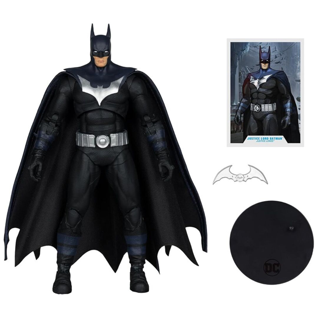 Batman (Justice Lords)(Gold Label) DC Multiverse Action Figure By Mcfarlane Toys -McFarlane Toys - India - www.superherotoystore.com
