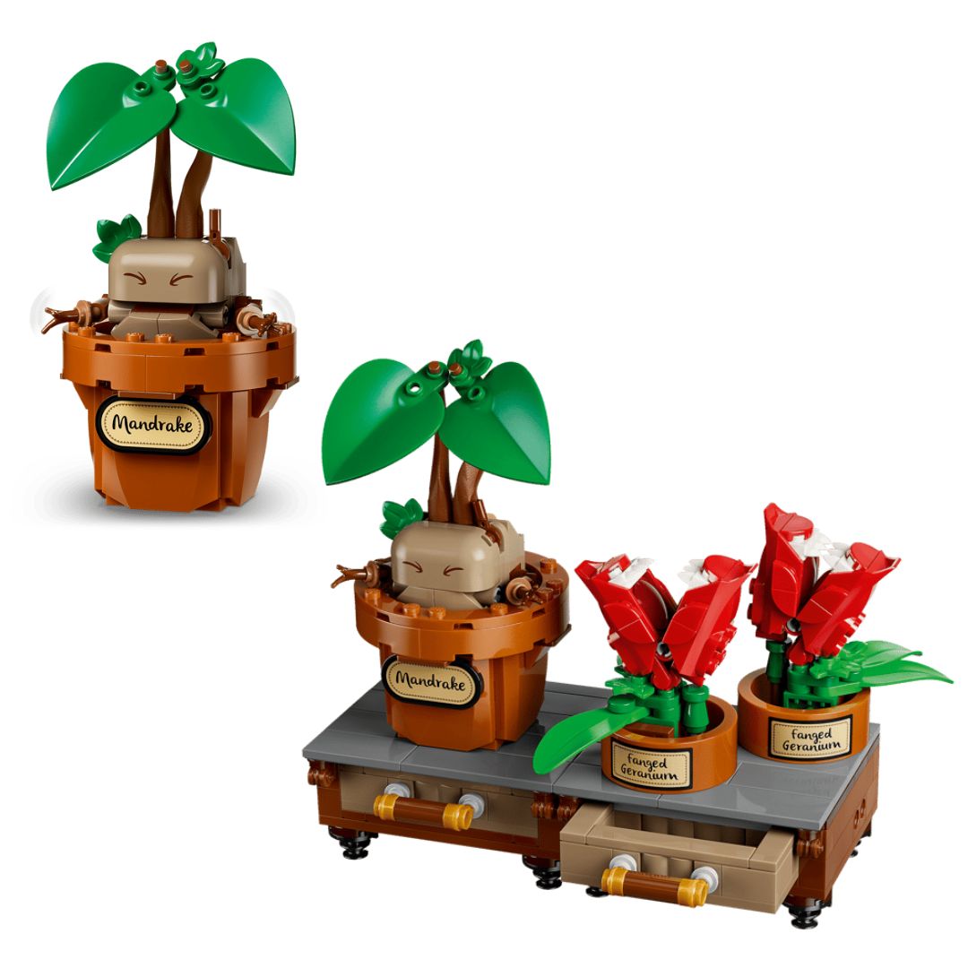 Harry Potter Hogwarts Herbology Plants By Lego